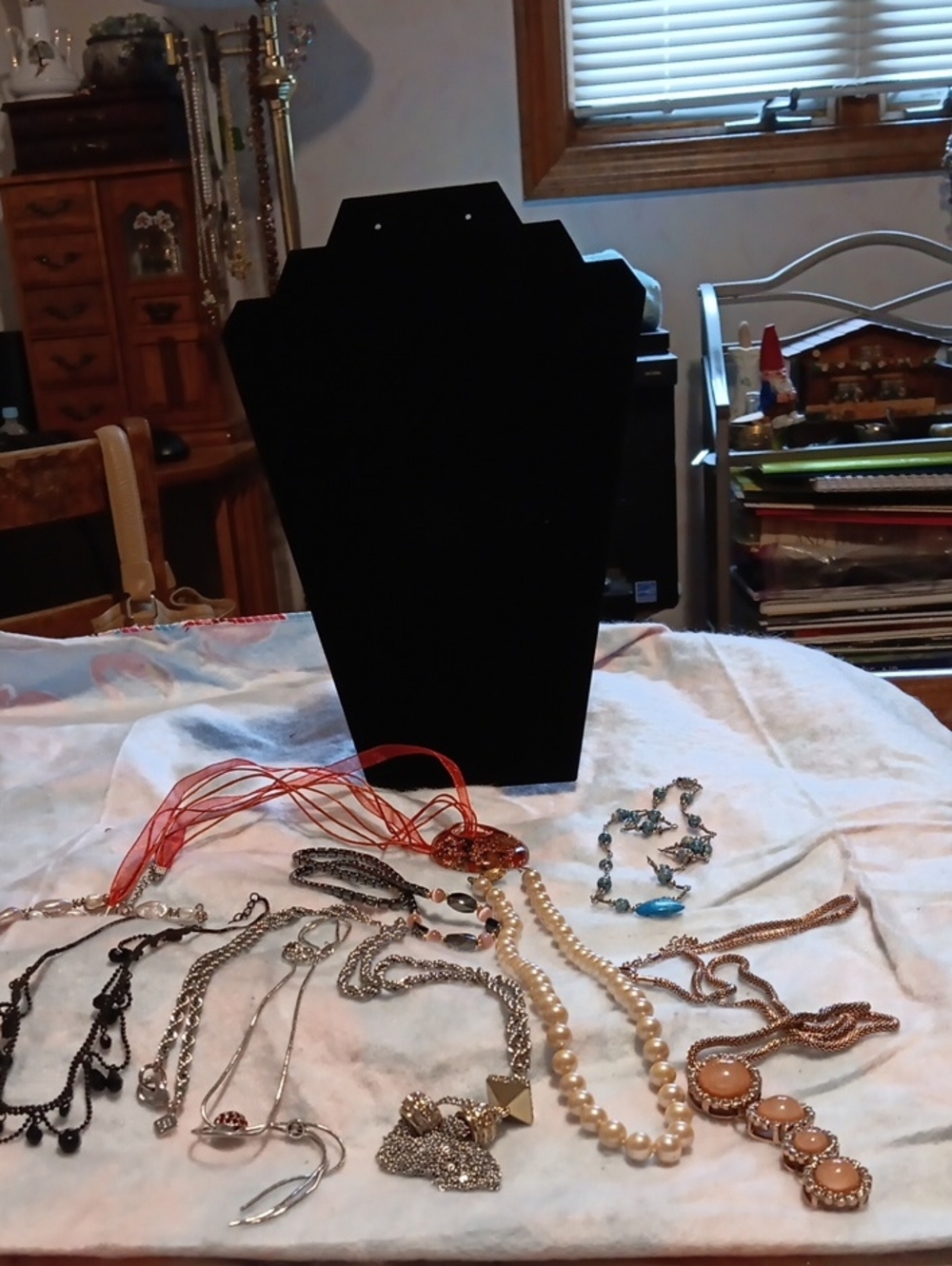 Assorted  Marked And Non-Marked Necklaces And A SILVER chain